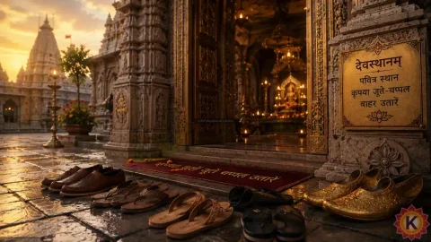 Why Remove Shoes in Temple