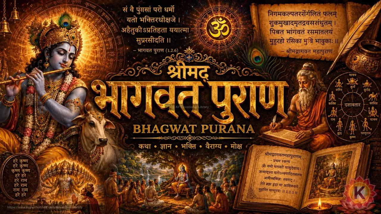Sacred Scriptures - Puranas, Vedas, Upanishads & Bhagavad Gita